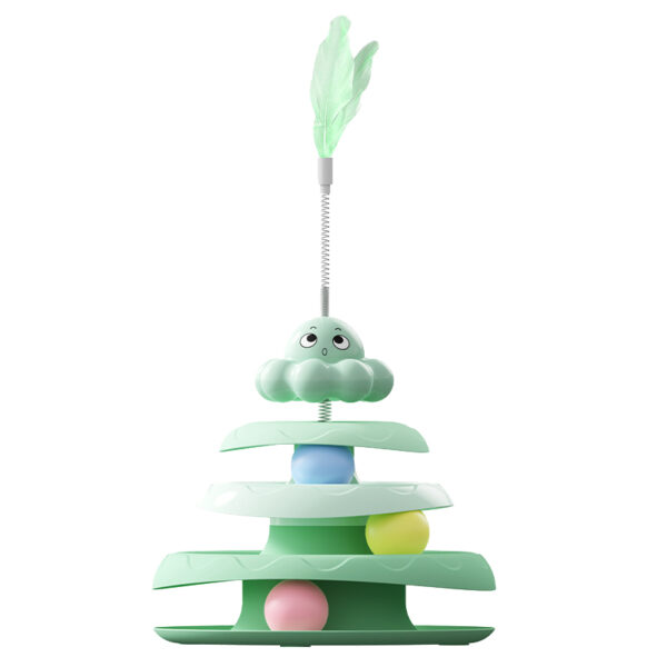 Cat Teasing Stick Octopus Cat Carousel Toy Cat Toy