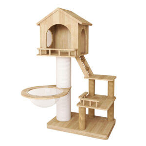 Cat Tree Small Cat Solid Wood Multi-layer