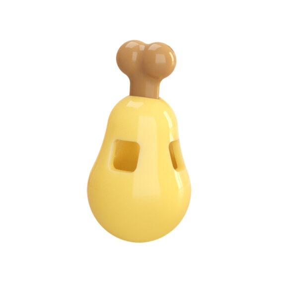 Pet Toy Food Treat Dispenser Toy Chicken Leg Tumbler Dog Toy
