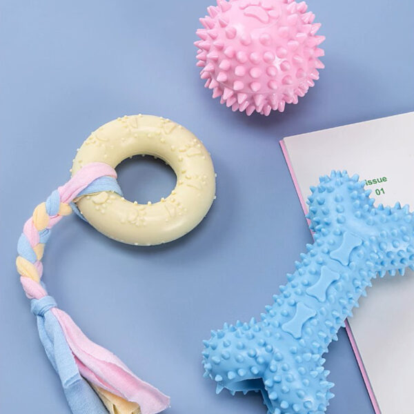 Pet Toys Chew Resistant Grinding Sticks TPR Toys Chew Glue Dog Toys - Image 4