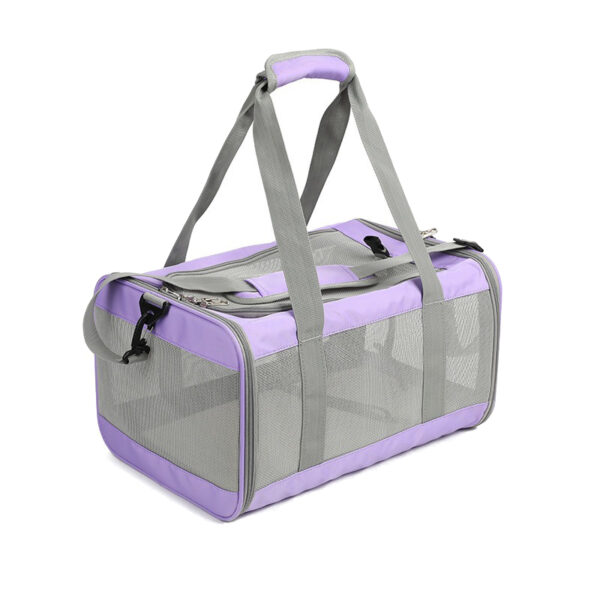 Pet Carrier Foldable Breathable Car DogTravel Carrier Handbag - Image 3