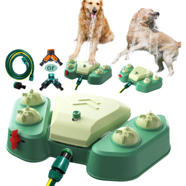 Dog Toy Outdoor Drinking Fountain Outdoor Sprinkler