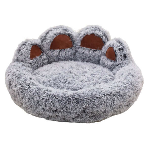Pet Bed Warm Plush Polygonal Cat Dog Bed - Image 3