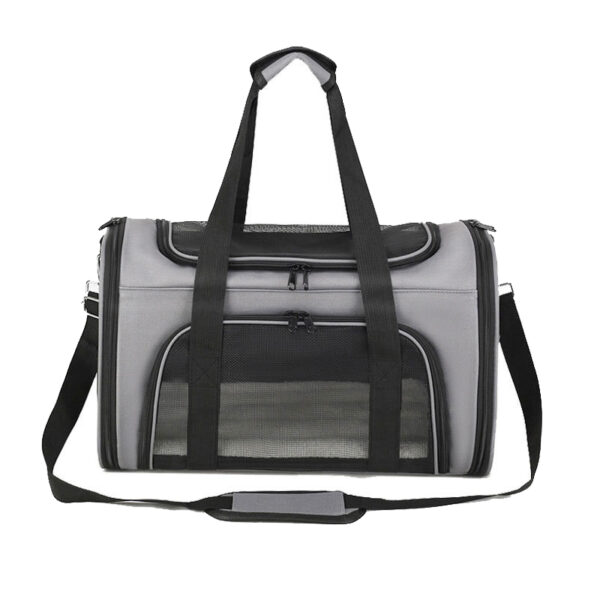 Pet Carrier Bag Foldable Portable Small Cat Dog Pet Carrier - Image 4