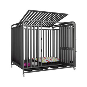 Open Top Crate Heavy Duty Metal Dog Crate