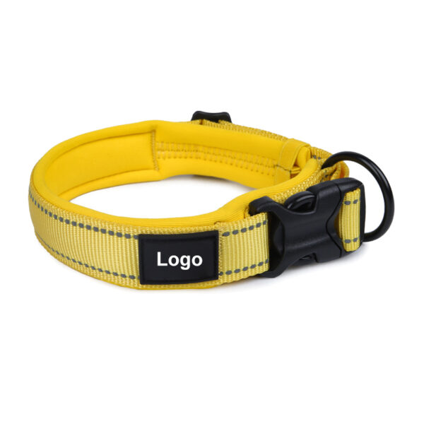 Nylon Pet Collars Reflective Stripe Dog Collars - Image 4