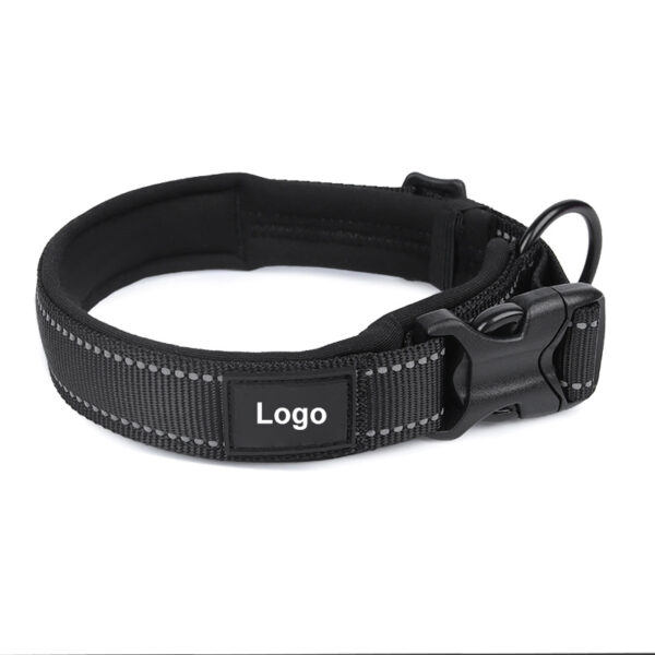 Nylon Pet Collars Reflective Stripe Dog Collars - Image 2