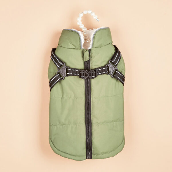 Warm Dog Jacket Lambswool Pet clothes Dog Coat - Image 2