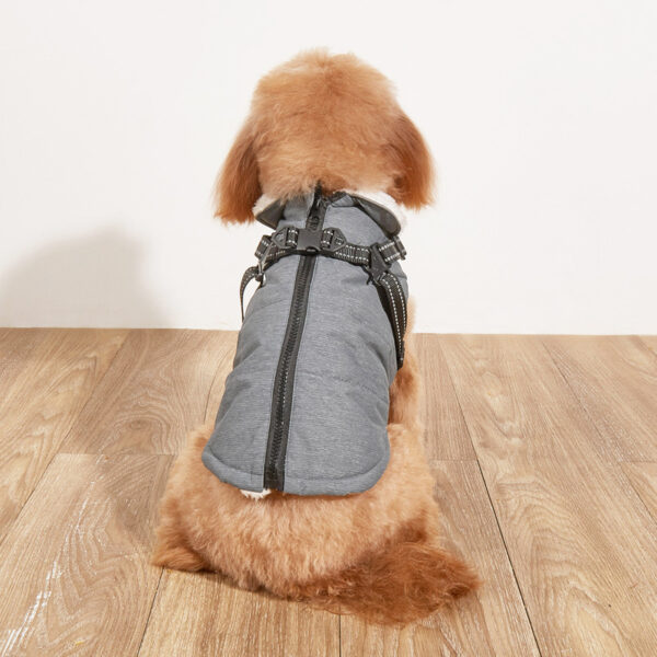 Warm Dog Jacket Lambswool Pet clothes Dog Coat - Image 4