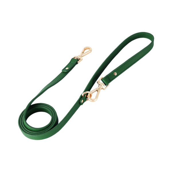Leather Dog Leash Waterproof Large Dog Pet Leash - Image 5