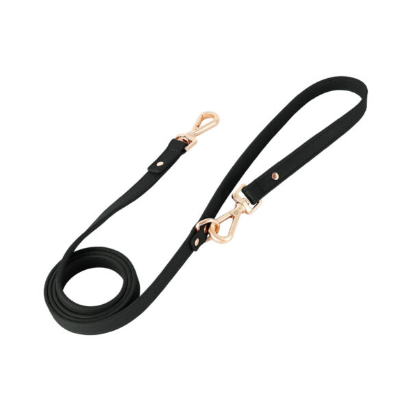Leather Dog Leash Waterproof Large Dog Pet Leash - Image 6
