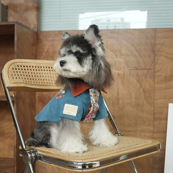 Pet Clothes Wholesale Port style Retro Shirt - Image 3