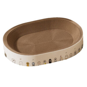 Oval Cat Board Wholesale Cat Scratch Board Cardboard