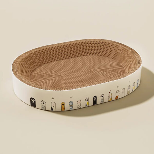 Oval Cat Board Wholesale Cat Scratch Board Cardboard - Image 3