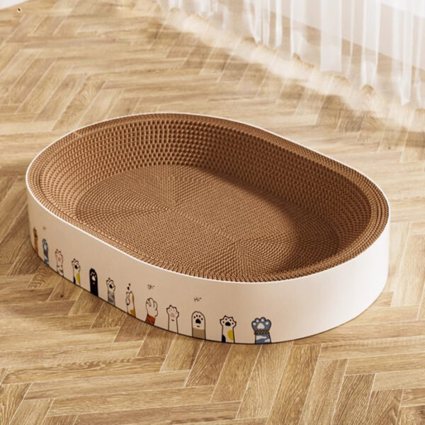 Oval Cat Board Wholesale Cat Scratch Board Cardboard - Image 5