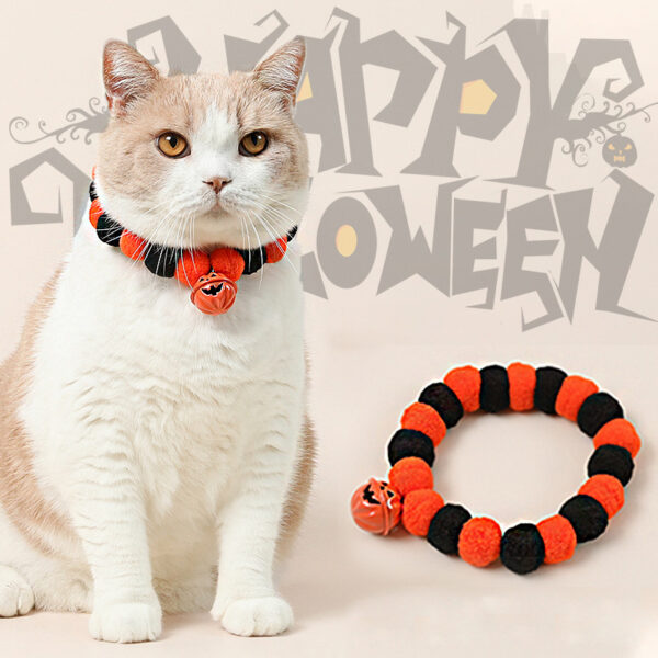 Halloween Pet Collar Fun Pumpkin Decoration Dog Cat Collar - Image 2