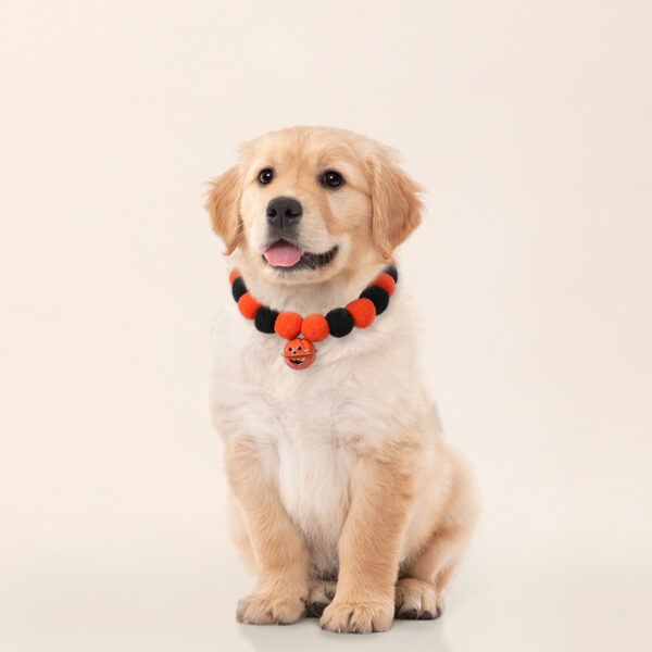 Halloween Pet Collar Fun Pumpkin Decoration Dog Cat Collar - Image 4