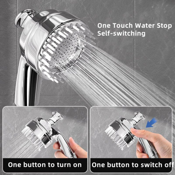Pet Shower Sprayer Brush for Dog Cat Grooming Cleaning Massage - Image 3