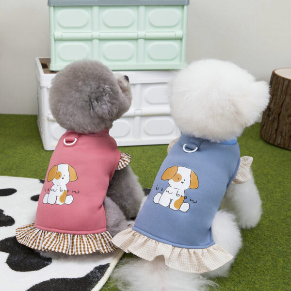 Wholesale Autumn Winter Cute Pet Hoodie Dog Clothes - Image 3