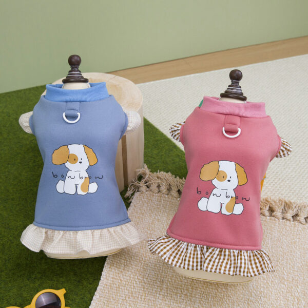 Wholesale Autumn Winter Cute Pet Hoodie Dog Clothes - Image 4