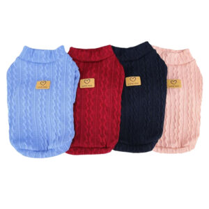 Dog Sweaters Autumn Winter Warm Pet Clothes