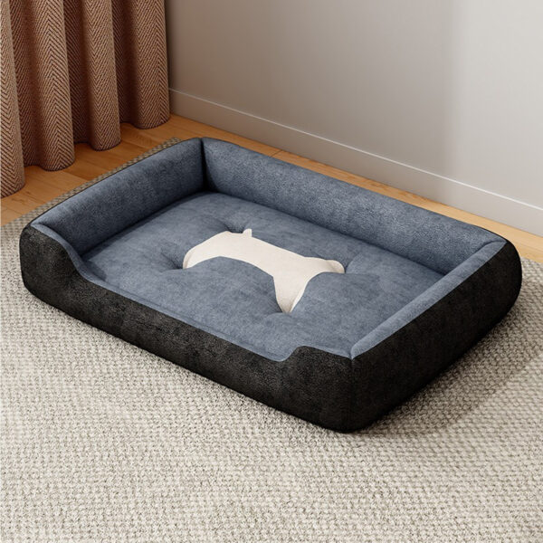 Large Rectangle Dog Sofa Bed Nest Breathable Pet Bed - Image 2