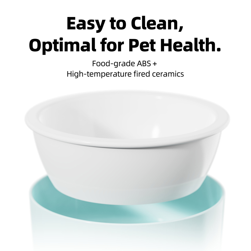 Pet Feeding Bowls Adjustable Raised Elevated Water Bowls for Dogs and Cats - Image 4